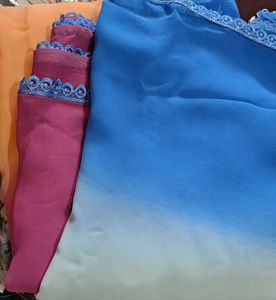 Bollywood Saree with Lace Border🥳