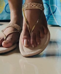Embellished Flat Sandals
