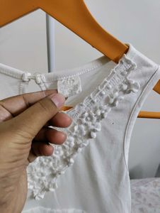 White Baby Girl Tutu Dress