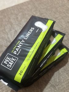 Pee Safe Panty Liners - pack of 3
