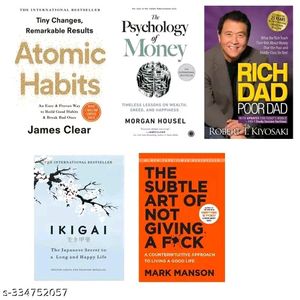 5 Books Set Combo {English Paperba