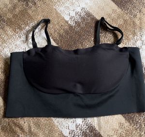 Comfortable Black Bandeau Bra