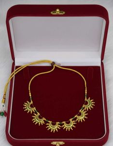 Gold Plated Moon Necklace Set