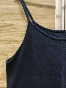 Navy Blue Midi Dress 💙 | Minimalist / Chic / Casu