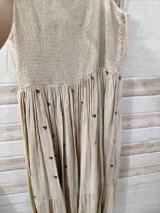 Boho Smocked Tiered Maxi Dress