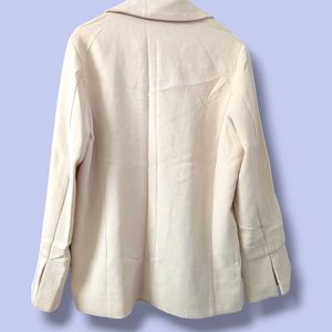 Beige Blazer Jacket bust