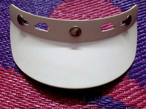 Vintage helmet peak Visor