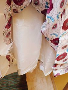 New Organza Floral Print Saree