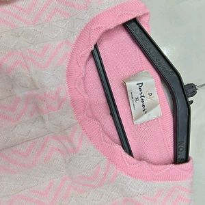 Beautiful Elegant Pink Long Kurti