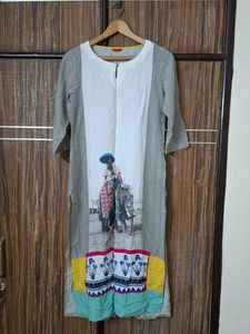 Straight Kurta For Daily Or Office Wead