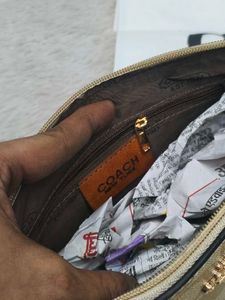 Coach Coffee Brown shoulder bag 🤎