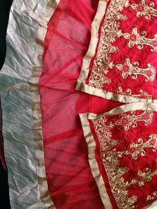 Stunning Red Embroidered Lehenga Choli ✴️♥️