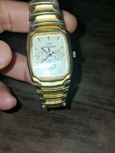 Christian Daniel Gold/Silver Watch