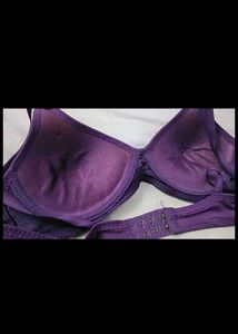 Purple Padded Bra