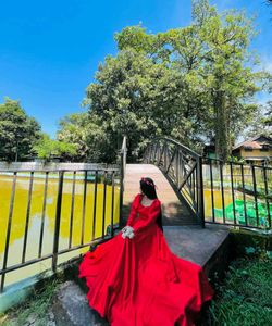 Stunning Red Ethnic Gown