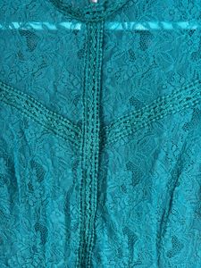 Elegant Lace Peplum Top