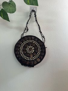 Unique Round Coconut Shell Bag