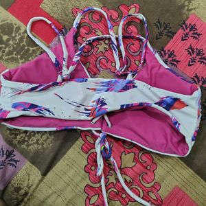 Printed Bikini Top
