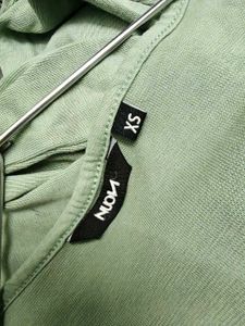 Sage Green Cropped Long Sleeve Top