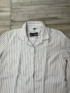 Classic Striped Button-Down Shirt
