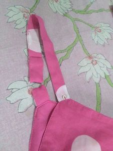 Pink Polka Dot Spaghetti Strap top