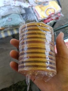 Set of Golden Bangles