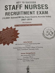 Key to Success Staff Nurses Recruitment Exam