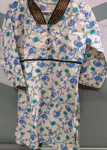 Batik Printed Cotton Kurta