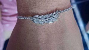 real silver bracelet