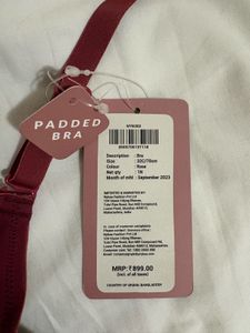 Comfortable Red Bra