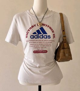 90's vintage adidas graphic tshirt