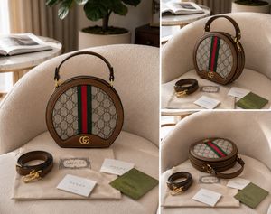 Gucci Round GG Supreme Bag