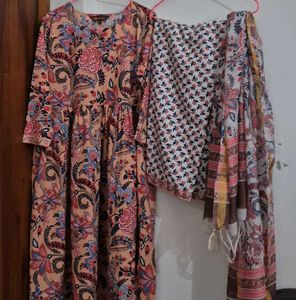 3 pc anarkali kurta set [NEW]