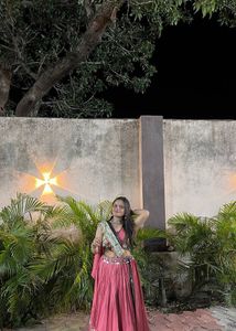 NAVRATRI SPECIAL🌺Pink Lehenga Choli Set