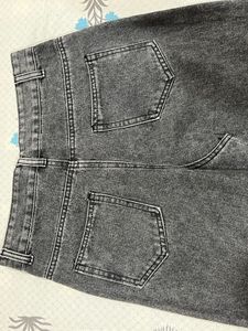 Stylish Washed Denim Maxi Skirt