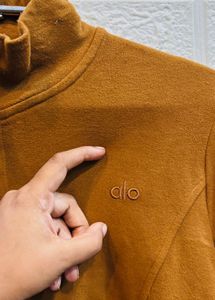 🇺🇸 Alo imported Zip-Up Fleece Jacket