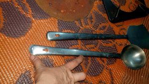 Vintage Indian Cooking Utensils Set 7