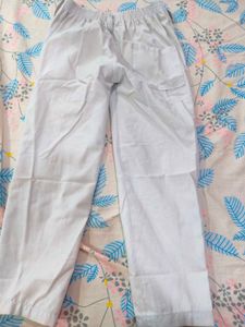 Classic White Trousers