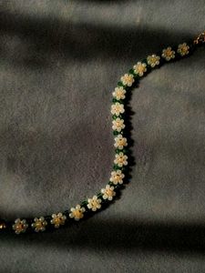 Daisy Flower Beaded Anklet🌻
