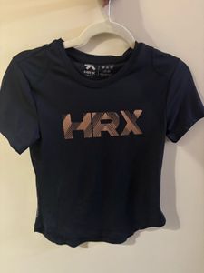 HRX Black Athletic T-Shirt