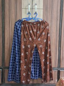 Comfortable Printed Palazzos - Set of 2