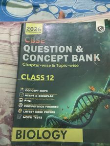 CBSE Class 12 Biology Question Bank 2026