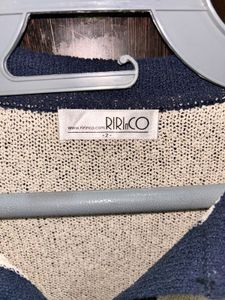 Sheer Knit Polo Top
