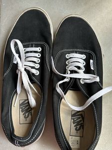 Original Vans Black Converse Shoes