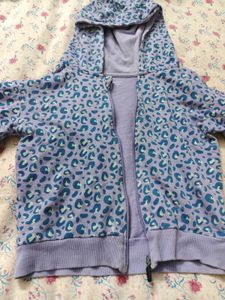 Hoodie+ trousers leopard print