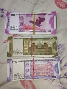 CHILDREN BANK OF INDIA NAKLI NOTE FOR KIDS