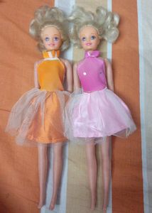 2 Barbie Dolls