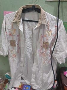 Embellished White shirt