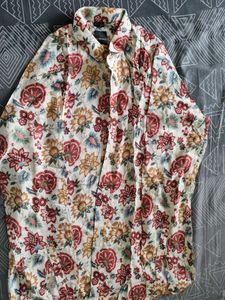 Men's Floral Print Shirt