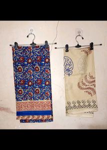 kalamkari Print Dress Material